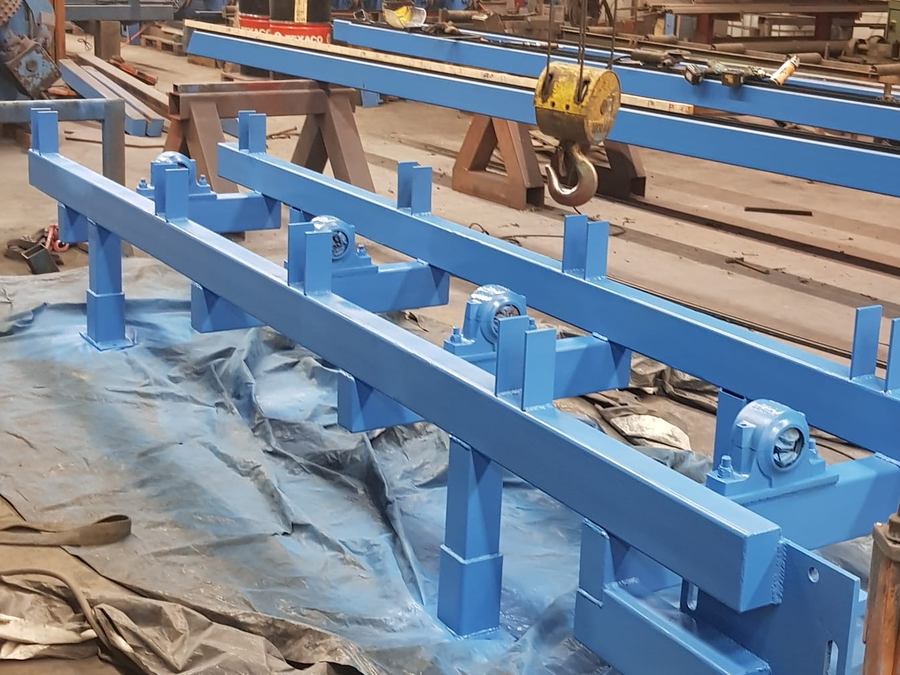 Steel fabrication workshop